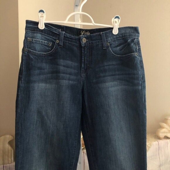 Lucky Brand sz 8 / 29 Neopolitan Easy Rider Jeans - Picture 2 of 11